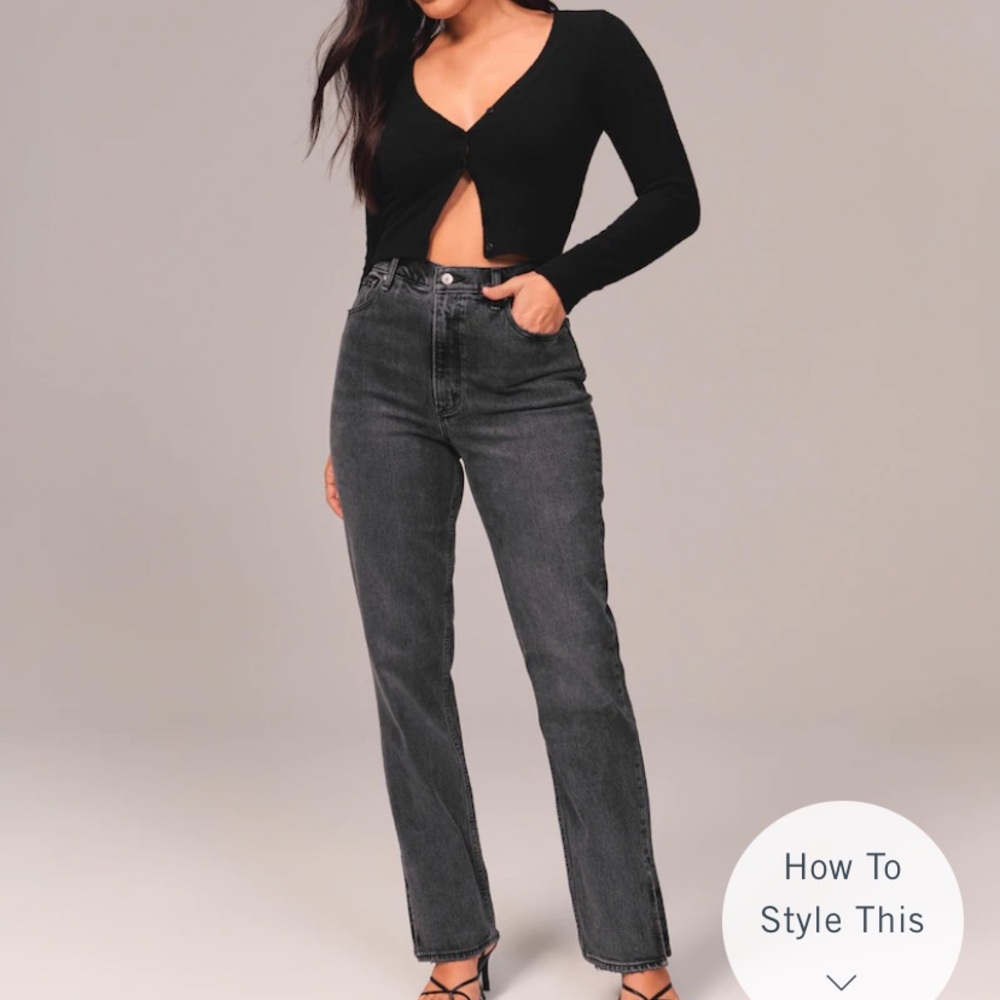 SOLD DO NOT BUY Curve Love 90s Ultra High Rise Straight Jeans